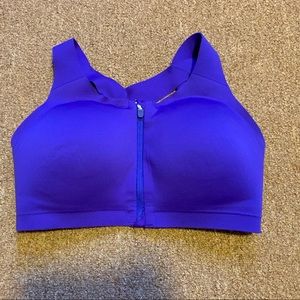 Lululemon Enlite Sports Bra Zip Front 34E